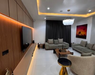 1 Bedroom Apartment in Guzape with 24/7 A.C, with pool, Alexa, inbuit speaker & elevator