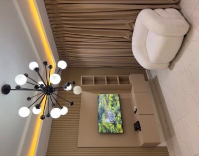 1 Bedroom Apartment in Wuye with 24/7 A.C, Lounge & Bar