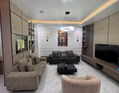 1 Bedroom Apartment in Guzape with 24/7 A.C, with pool, Alexa, inbuit speaker & elevator