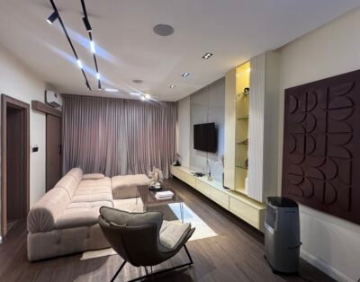 1 Bedroom Smart Apartment in Wuye with 24/7 Bedroom A.C & Alexa