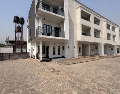 4 Bedroom Duplex in Jabi with snooker