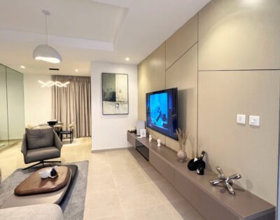 2 Bedroom apartment with 24/7 Bedroom A.C & PS5 in Lifecamp