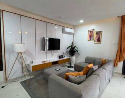 Studio Apartment in Maitama with a Private Rooftop, 24/7 A.C & Lawn Tennis