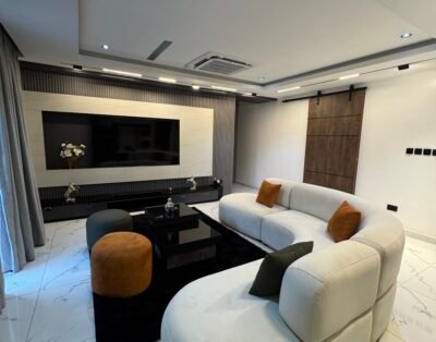 1 Bedroom in Asokoro with Pool, Gym, 24/7, Home office & Office hall